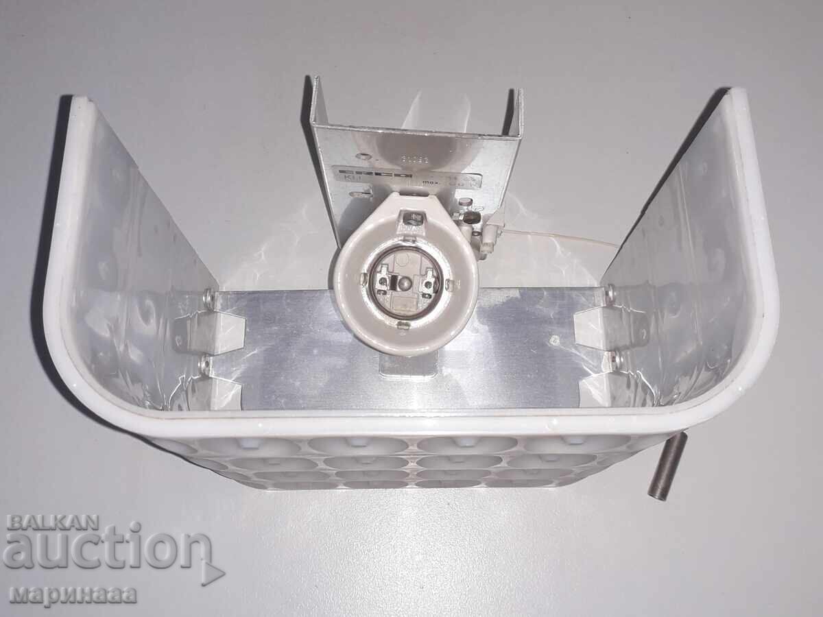 Auction  VINTAGE DESIGNER LAMP. WALL LIGHT ''ERKO''
