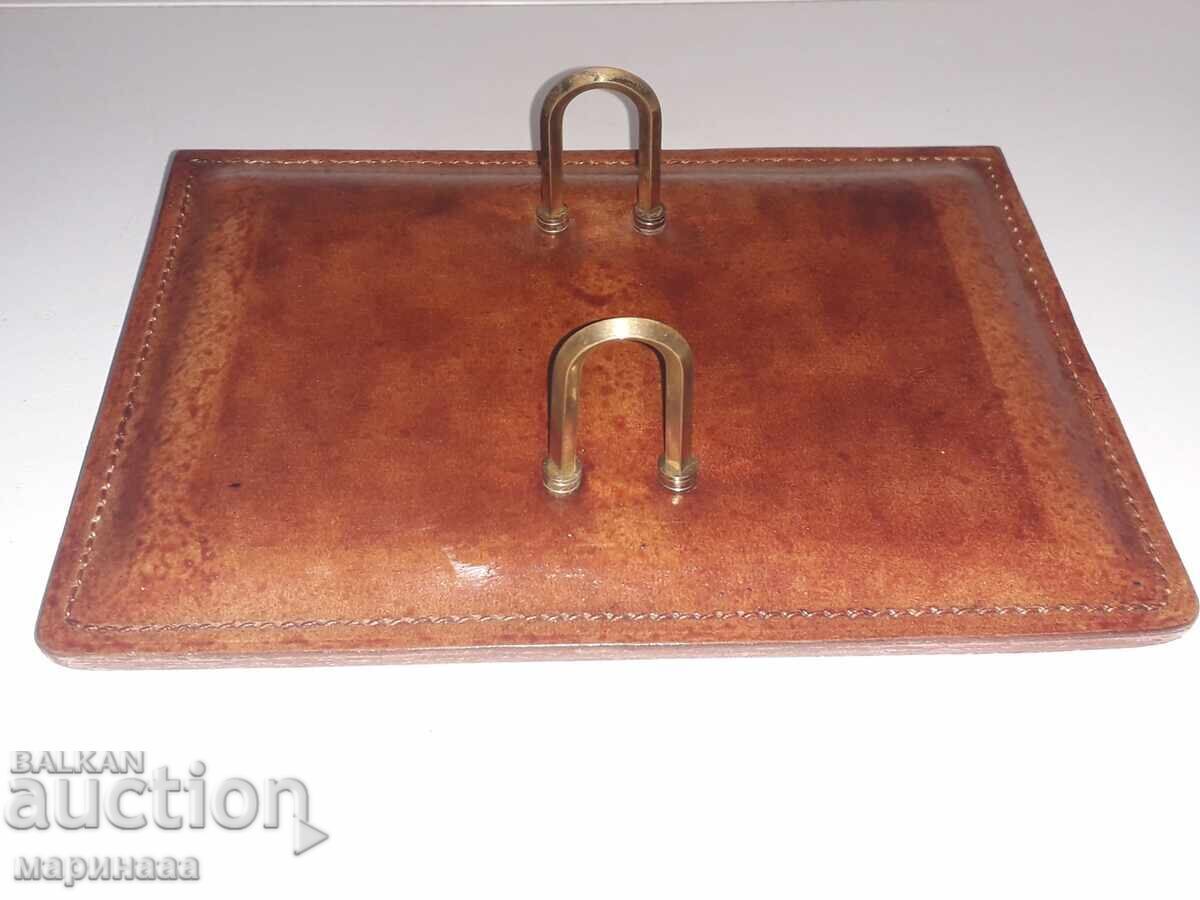 OLD DESK ORGANIZER