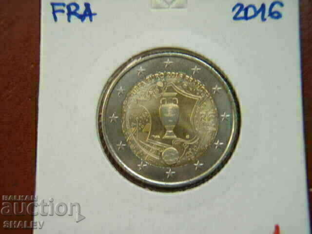 2 euro 2016 Franța „EURO 2016 Franța” (1) Franța - (2 euro) cu preț € 6.59 | 12.89 BGN