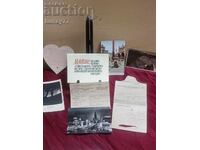 Vintage παλιές κάρτες έγγραφα