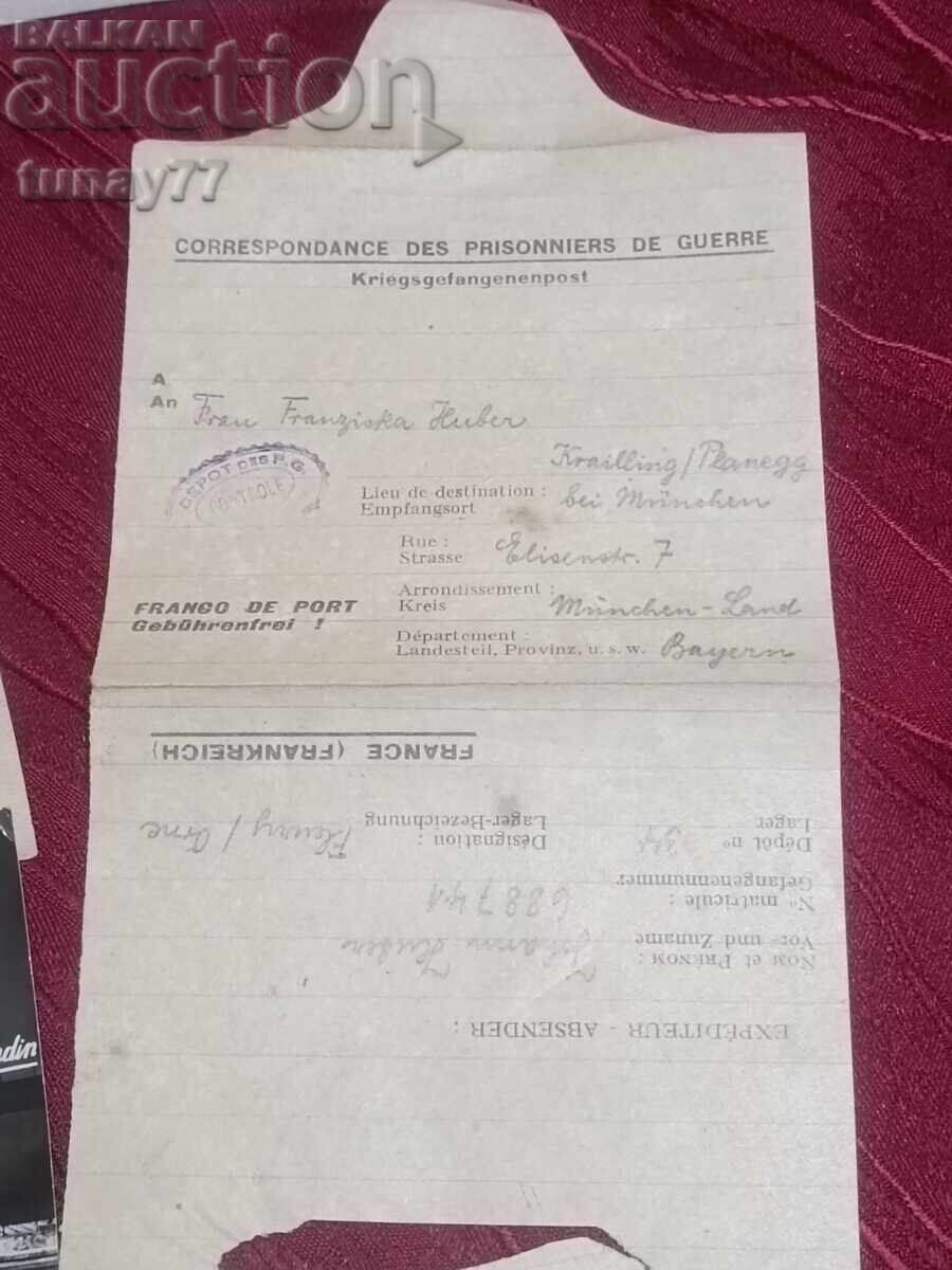 Vintage Third Reich documents