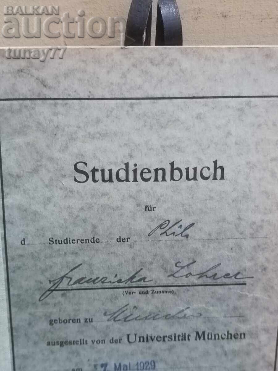 Licitație Document vechi Al Treilea Reich 1930