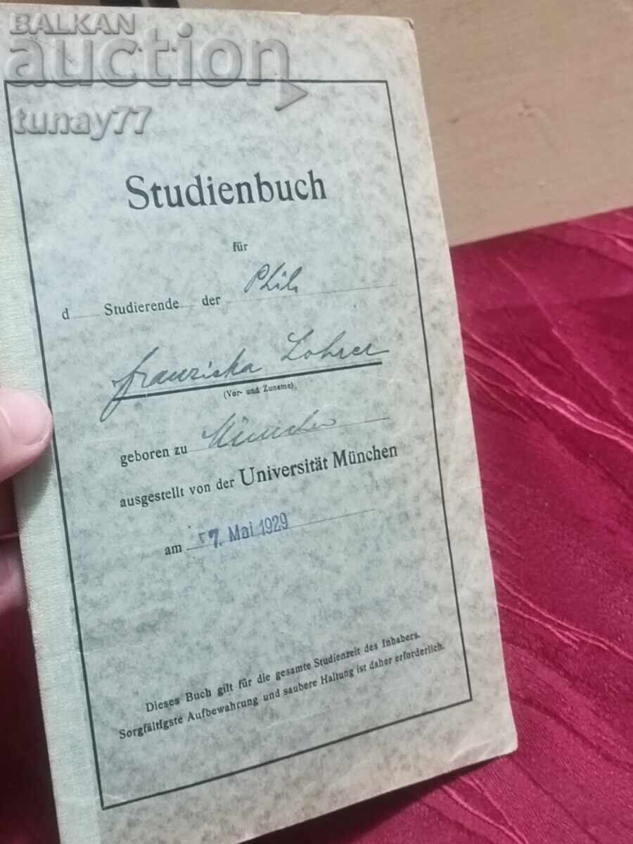 Document vechi Al Treilea Reich 1930 - 6