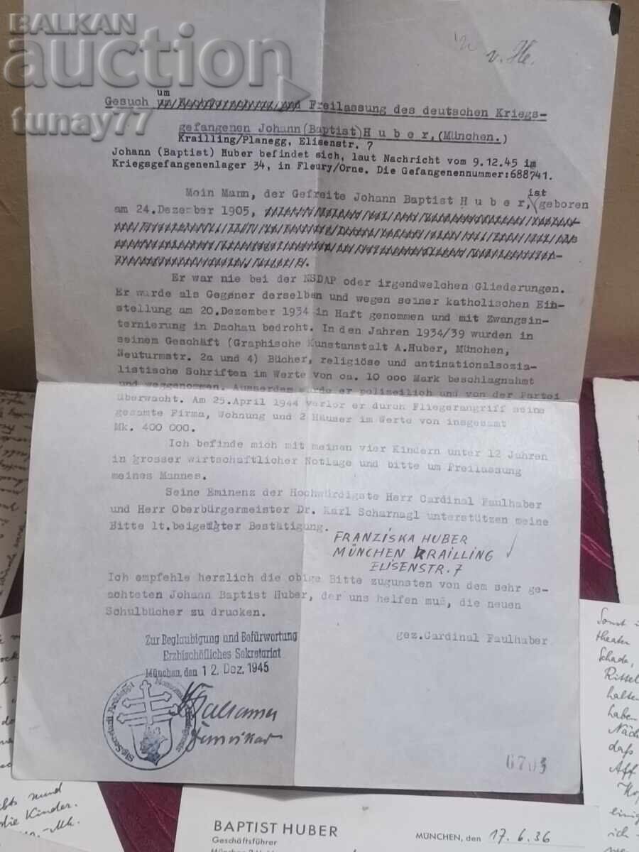 Documente vintage Al Treilea Reich ștampile semnături 1944 cu preț € 0.01 | 0.02 BGN