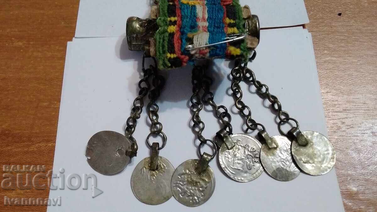 Прекрасна възрожденска муска сачан сребро. - 6