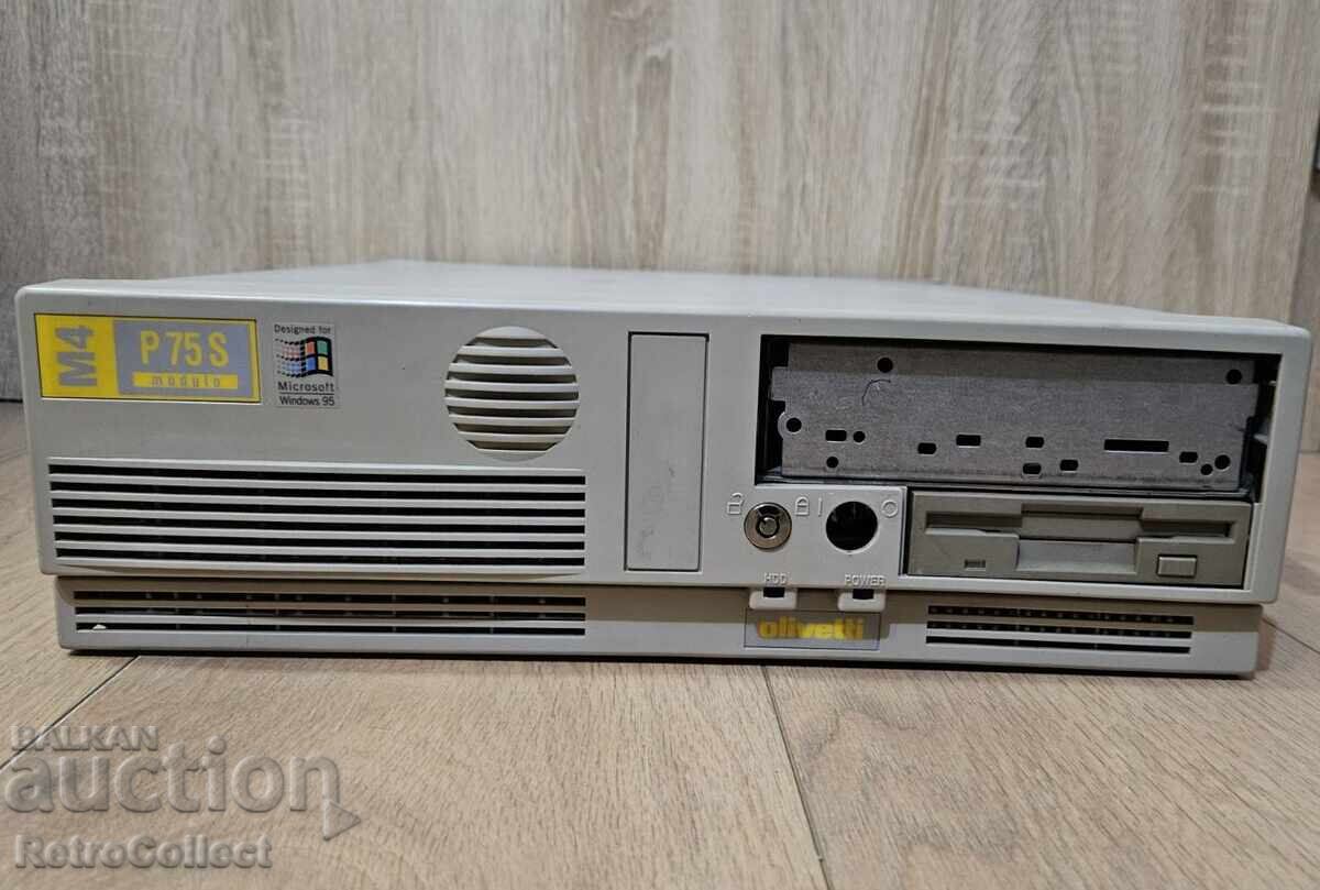 Calculator retro rar, funcțional, Olivetti M4-75S Pentium 75 MHz