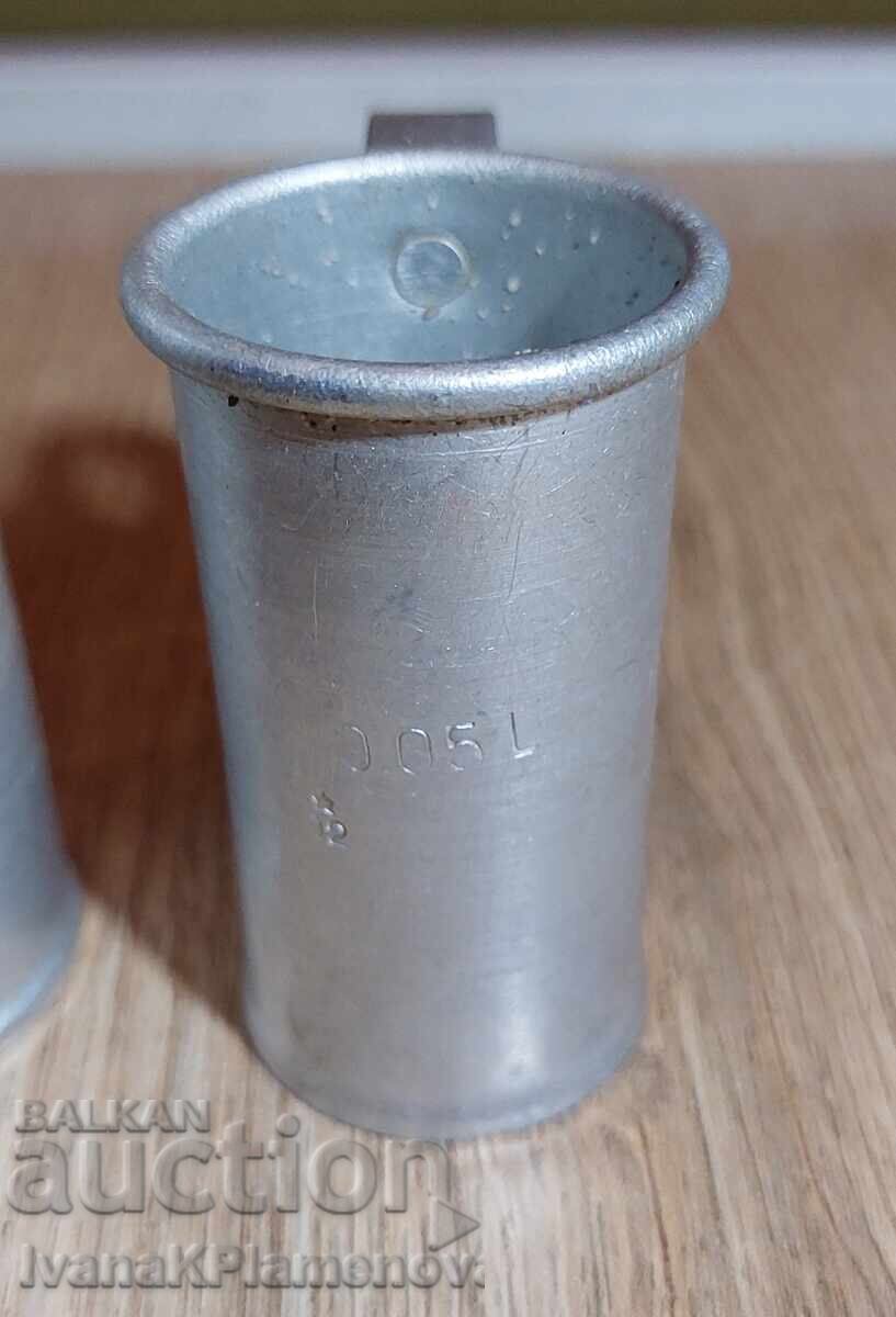 Ρετρό μεζούρες αλκοόλ για γνώστες, 3 τεμάχια - 5