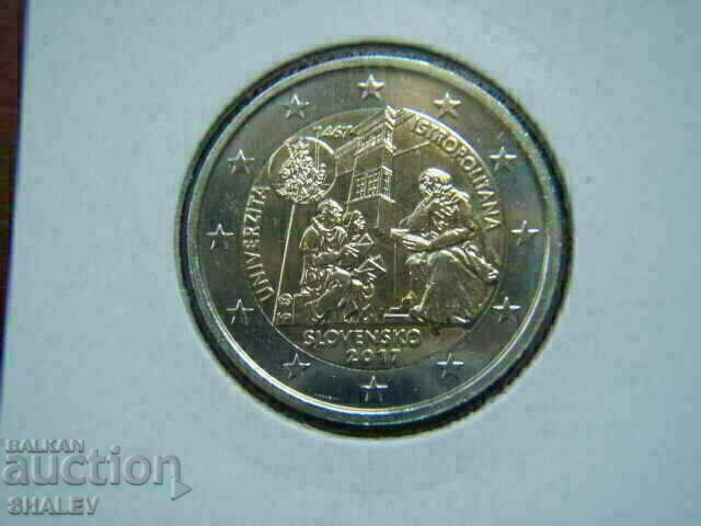 2 euro 2017 Slovakia "Istropolitana" /Slovakia/ Unc (2 euro) with price € 5.09 | 9.96 BGN