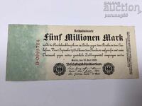 Германия 5 милиона марки 1923 година