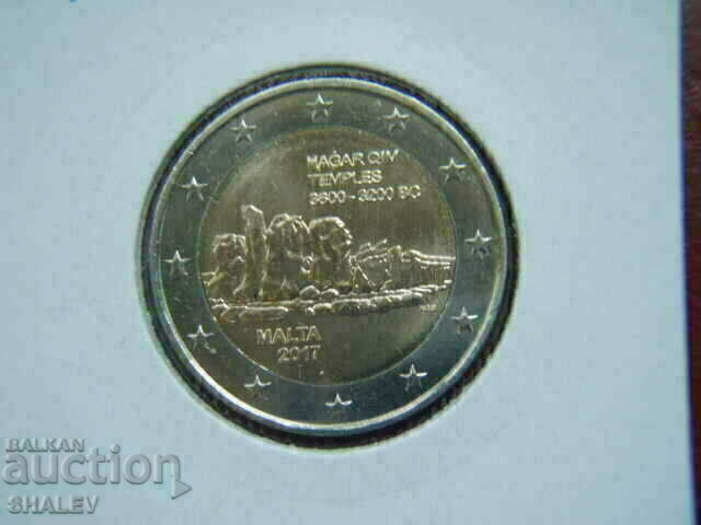 Licitație 2 euro 2017 Malta „Hagar Qim Temples” (1) /Malta/ - (2 euro)