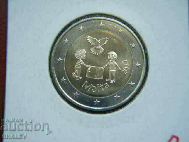 Delivery of 2 euro 2017 Malta "Peace" (2) /Malta/ - Unc (2 euro)