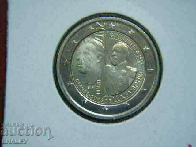 Delivery of 2 euro 2017 Luxembourg "Guillaume III" (1) Luxembourg 2 euro