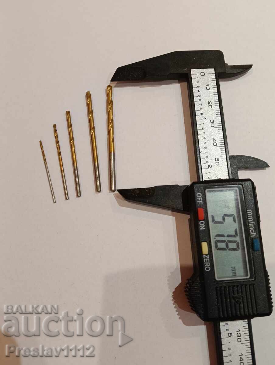 Auction  Lot of HSS metal drill bits BzC