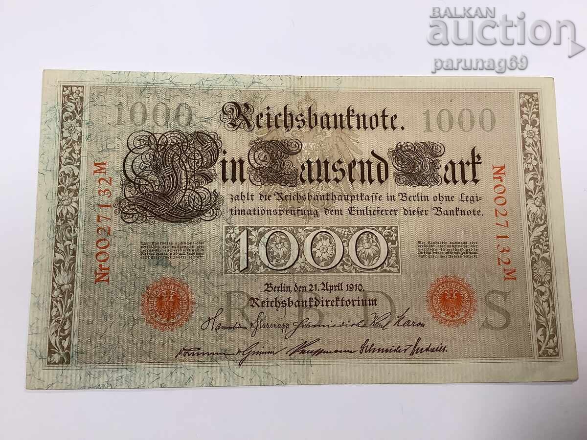 Germany 1000 marks 1910
