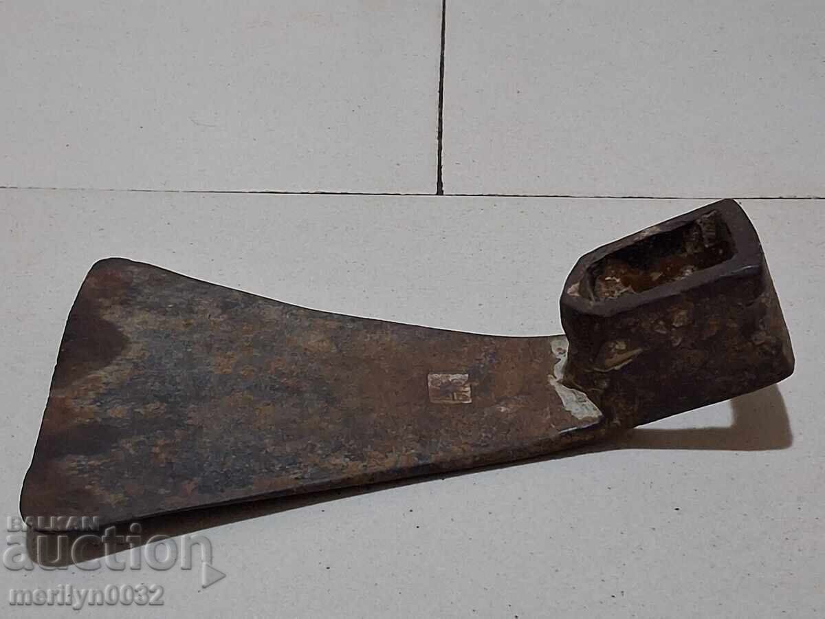 Δημοπρασία Σφυρήλατο πιρούνι, σκαπάνη, αγροτικό εργαλείο, σφυρήλατο σίδερο