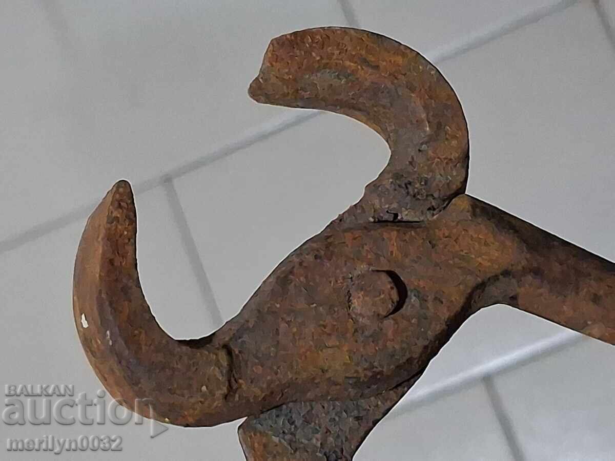 Old tongs, shingles, wrought iron, etc - 5