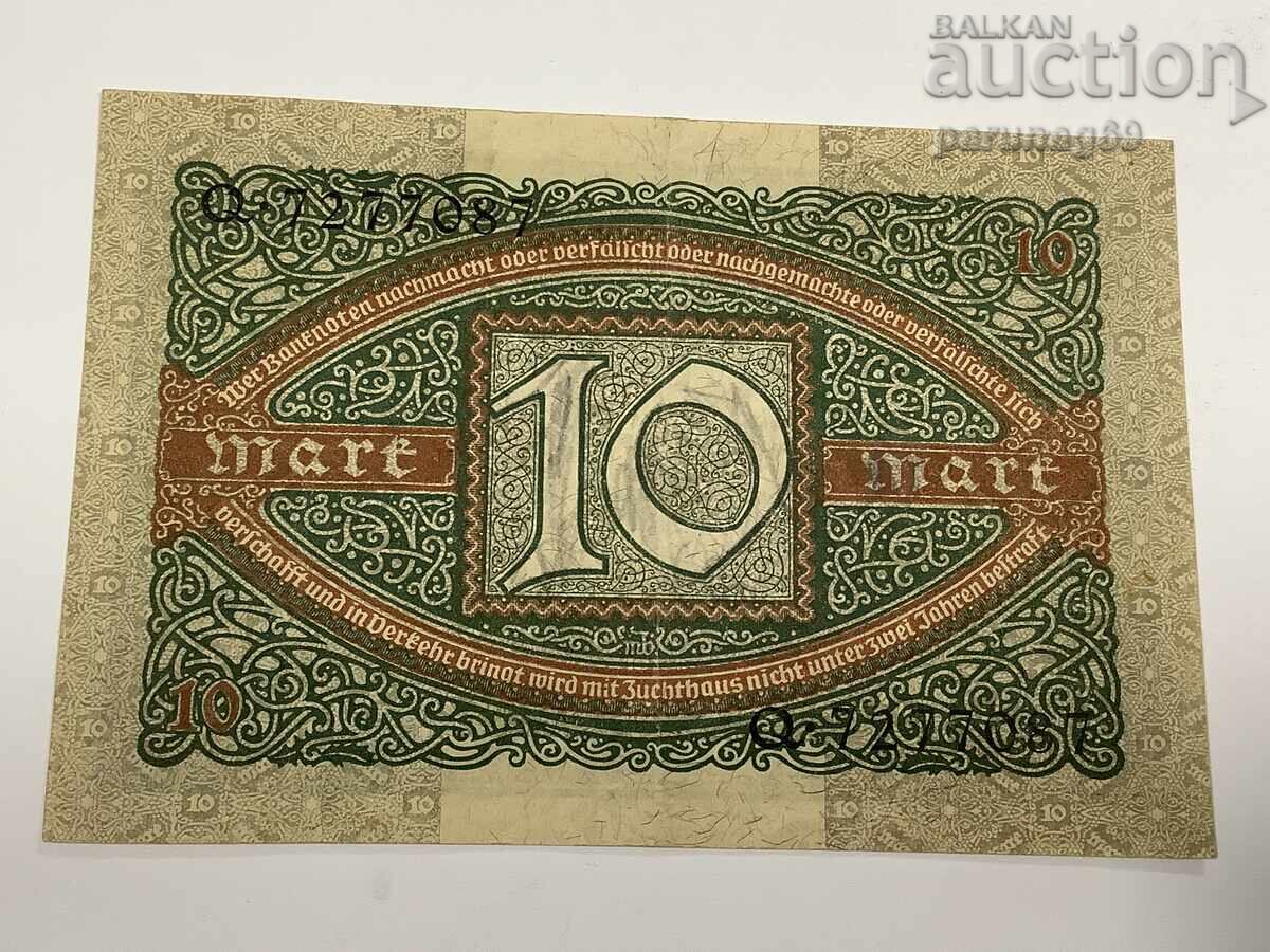 Германия 10 марки 1920 година с цена € 2.50 | 4.89 лв.