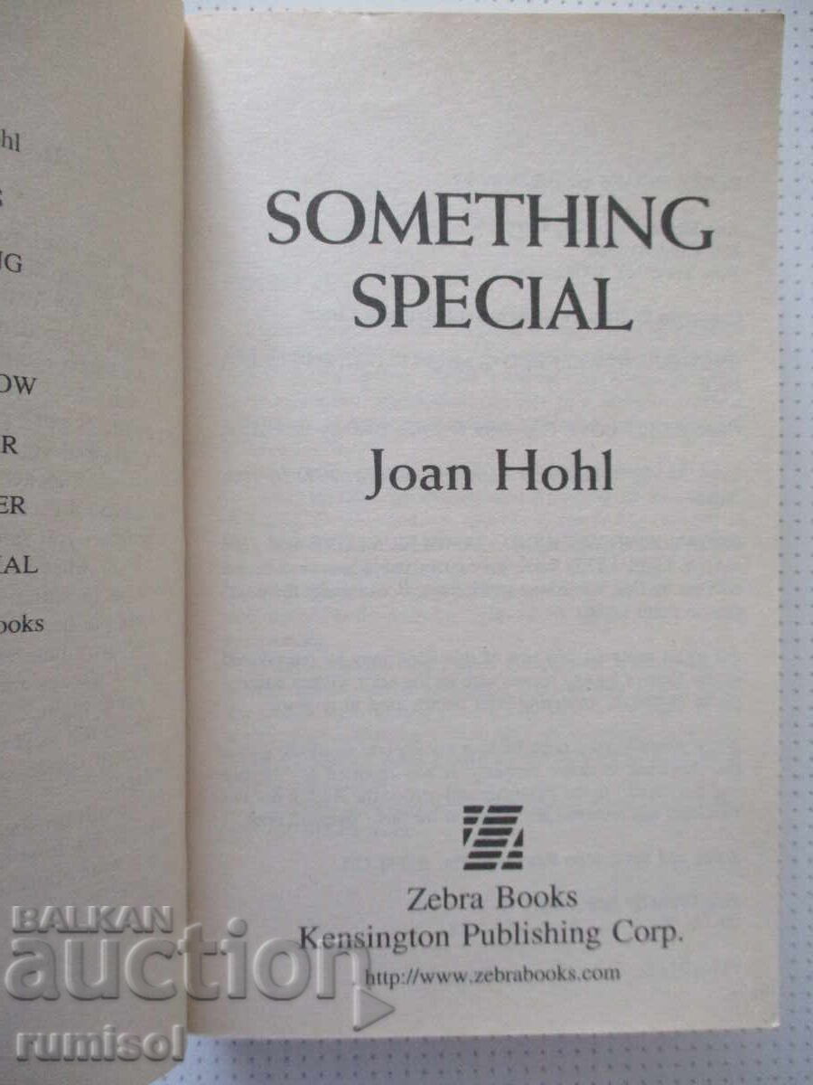 Something Special - Joan Hohl with price € 7.59 | 14.84 BGN