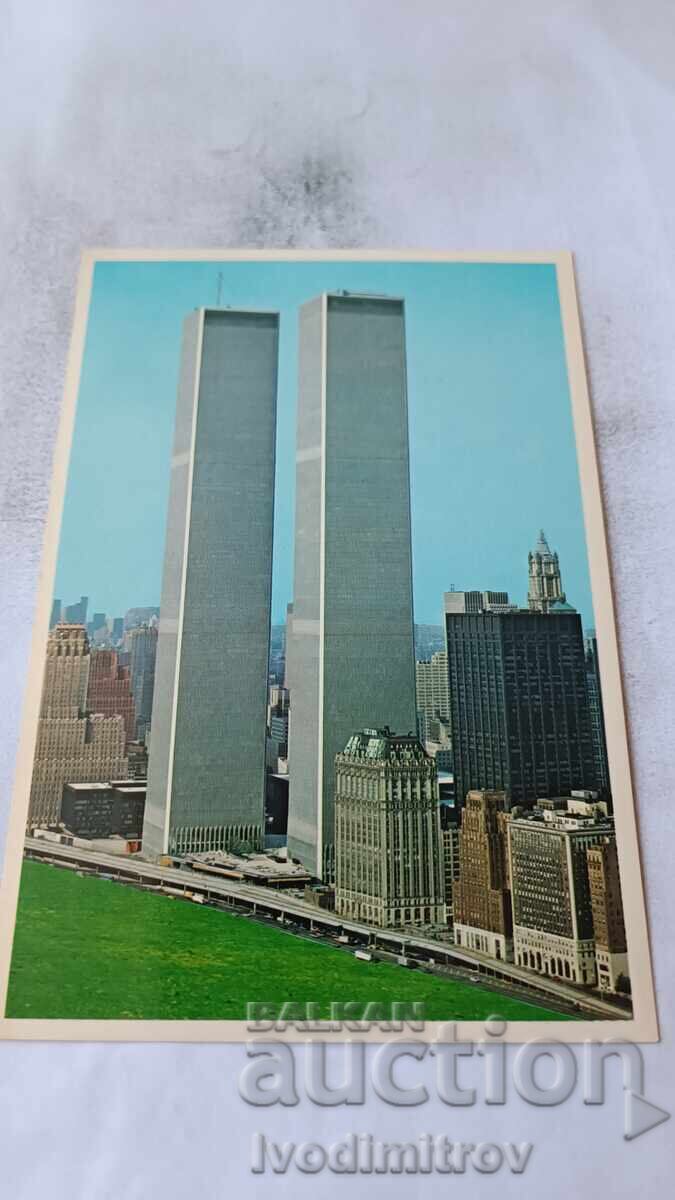 П К New York City The Twin Tower of the World Trade Center