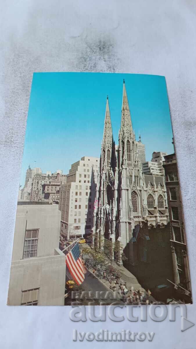 Carte poștală New York City St. Patrick's Cathedral 1978