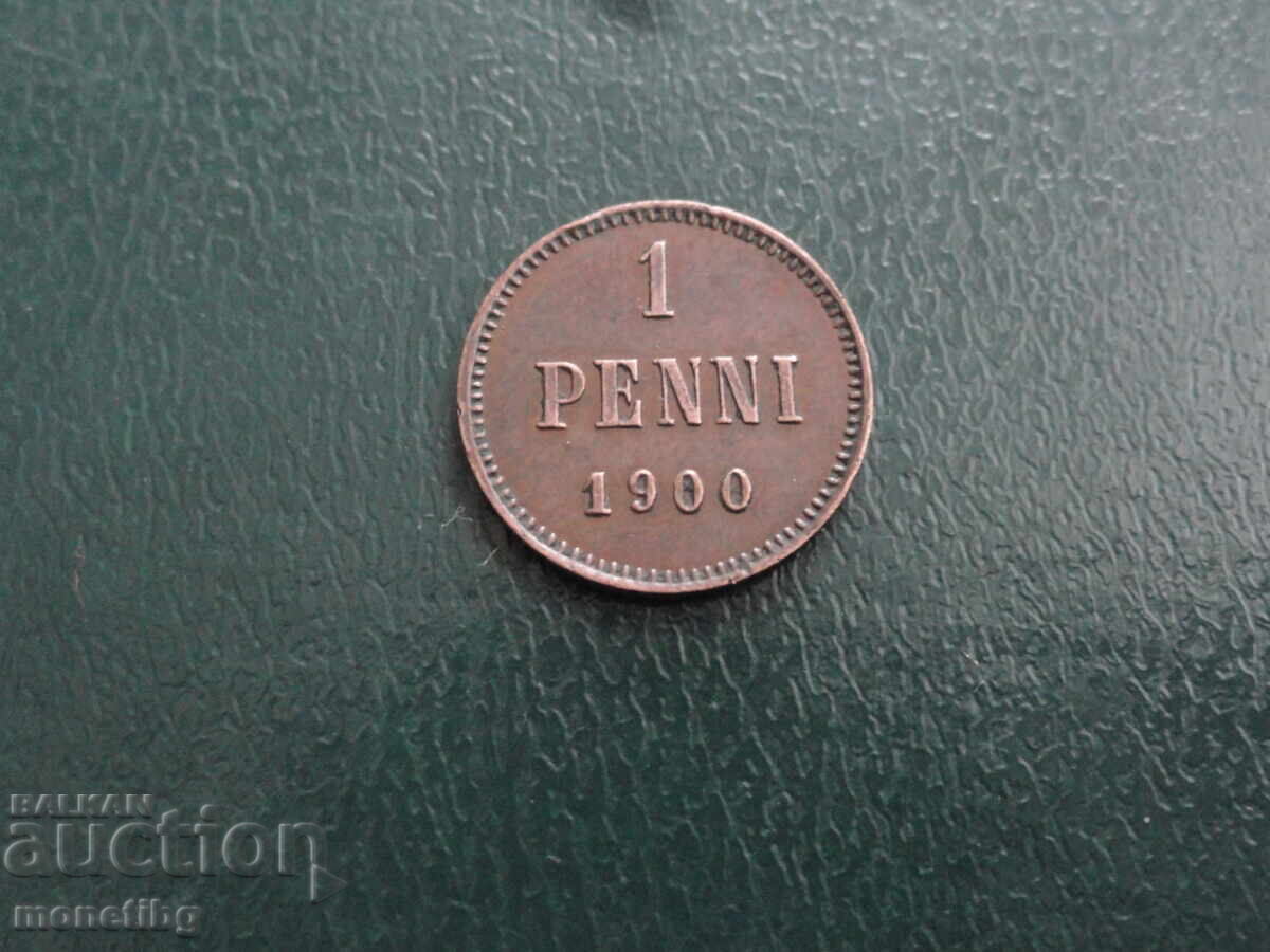 Русия (за Финландия) 1900г. - 1 пенни Русия (за Финландия) 1900г. - 1 пенни