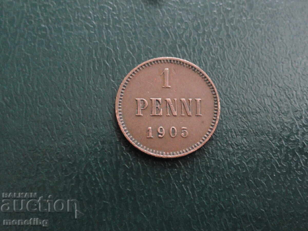 Δημοπρασία Ρωσία (για τη Φινλανδία) 1905 - 1 πένι