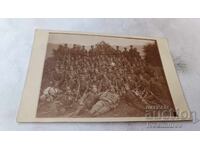 Fotografie Belasitsa Ofițeri și soldați pe front 1916