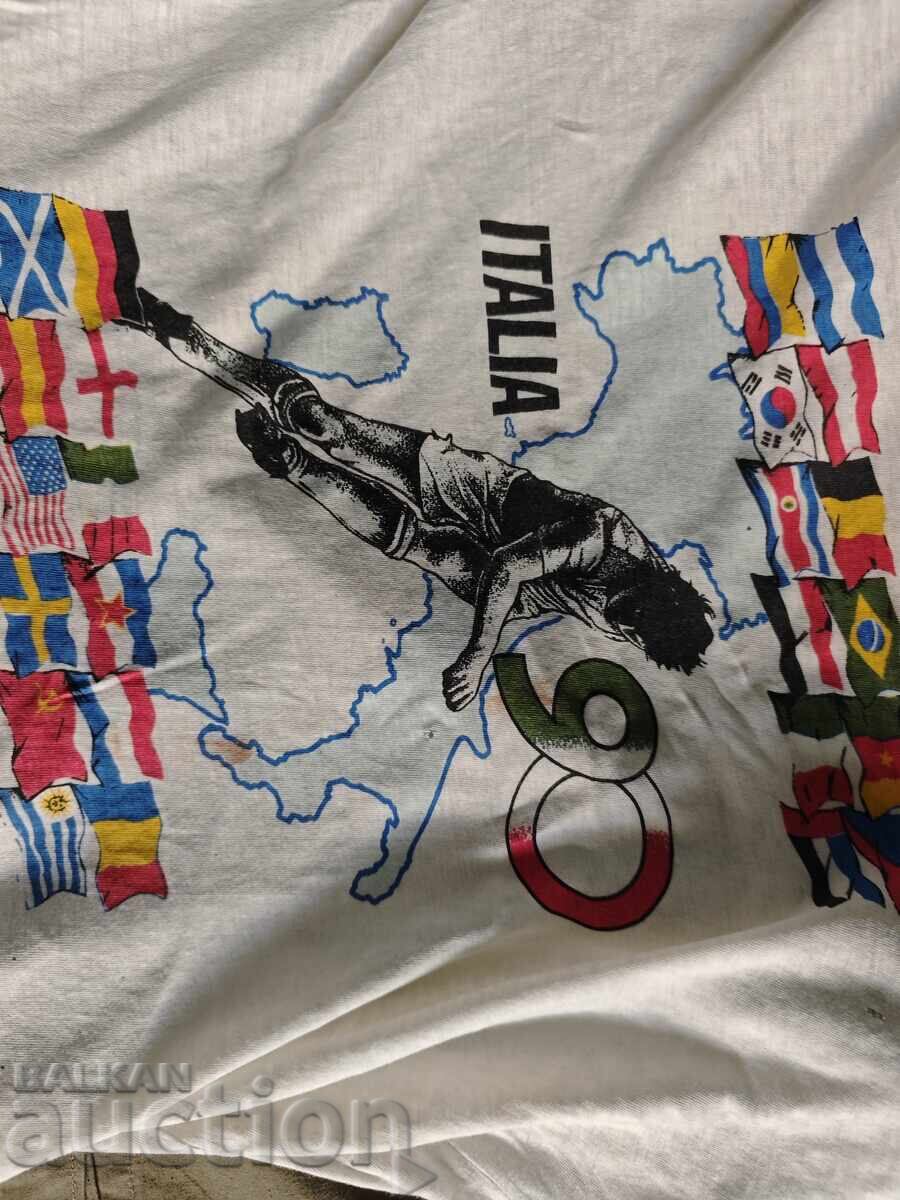 T-shirt Italia 90 Παγκόσμιο Κύπελλο Ποδοσφαίρου με τιμή € 250.00 | 488.96 BGN