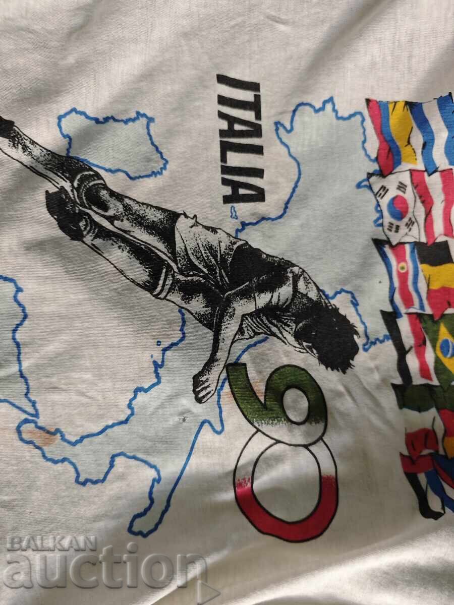 Δημοπρασία T-shirt Italia 90 Παγκόσμιο Κύπελλο Ποδοσφαίρου