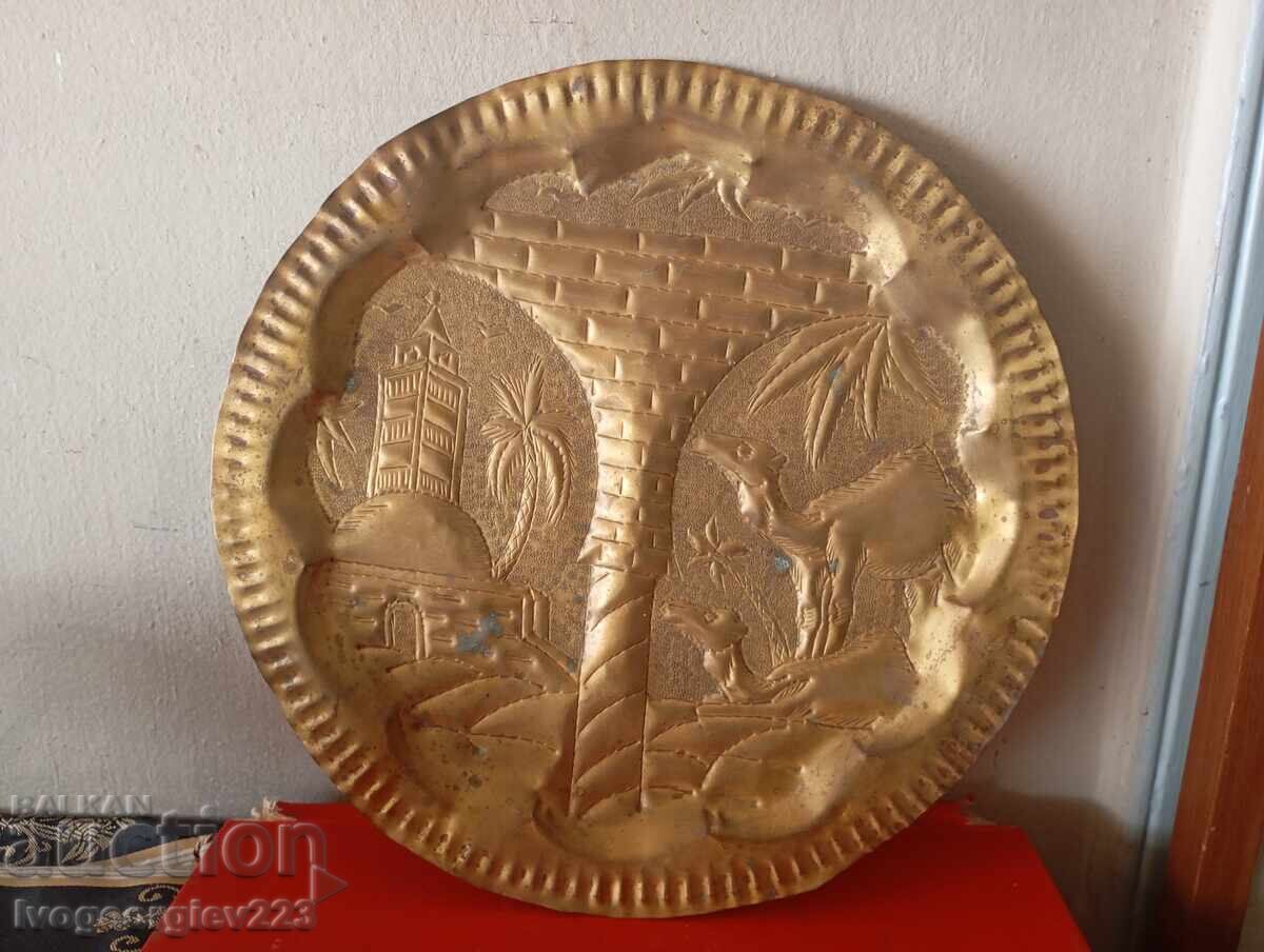 Copper wall panel