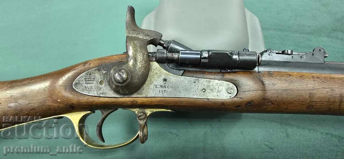 ENGLISH SNIDER MILITARY RIFLE cal. .577 – L.S.A. Co - 5