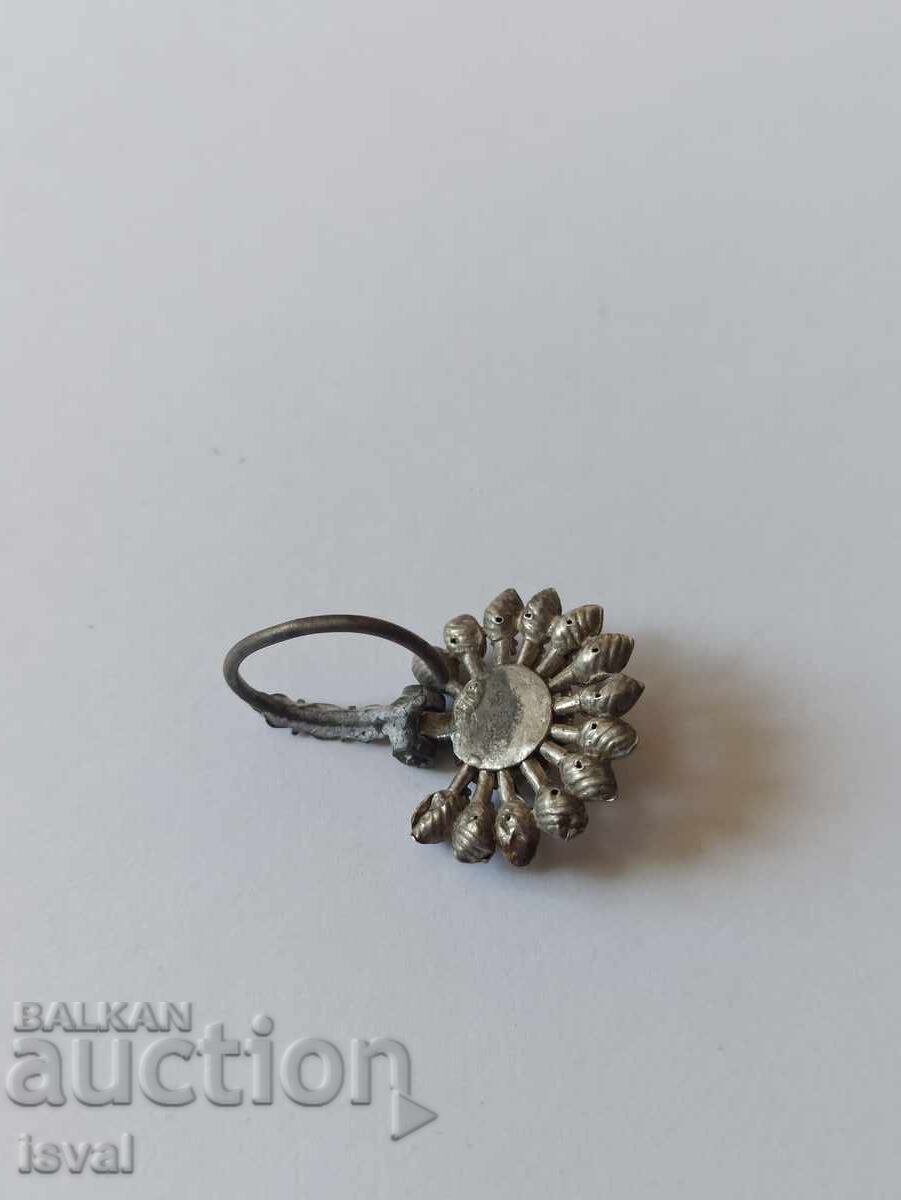 Auction  Revival period silver filigree earring - Arpaliya - 1 pc!