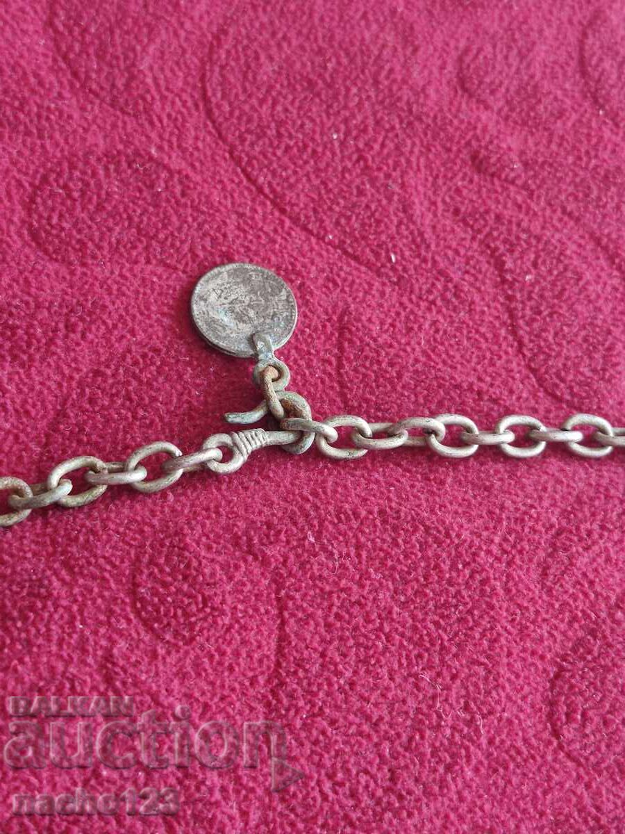 Licitație Colier vechi placat cu argint bijuterie