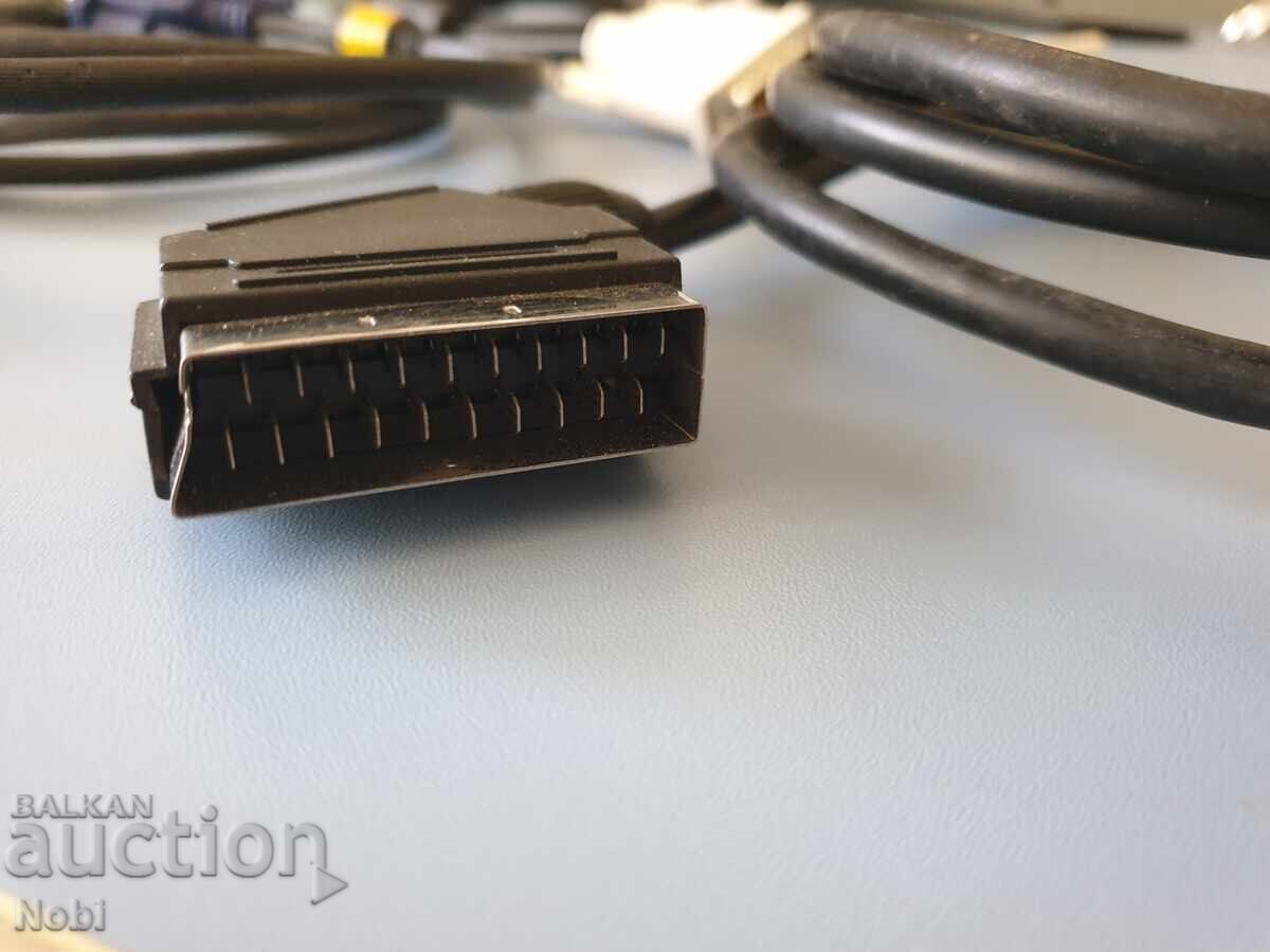 Παρτίδα καλωδίων ήχου και εικόνας με τιμή € 0.01 | 0.02 BGN