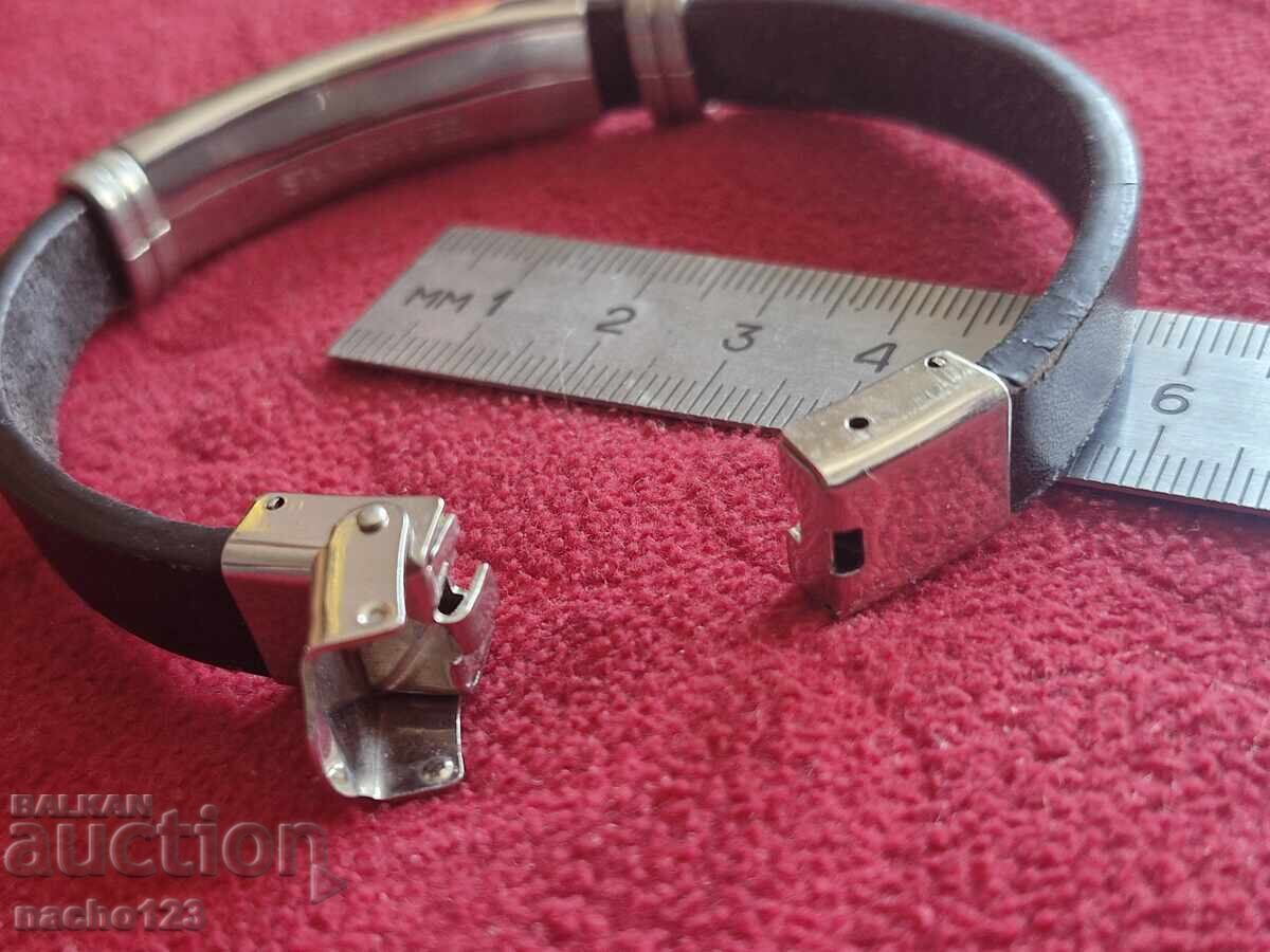 Leather strap bracelet - 5