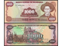❤️ ⭐ Nicaragua 1985 1000 Cordoba UNC nou ⭐ ❤️