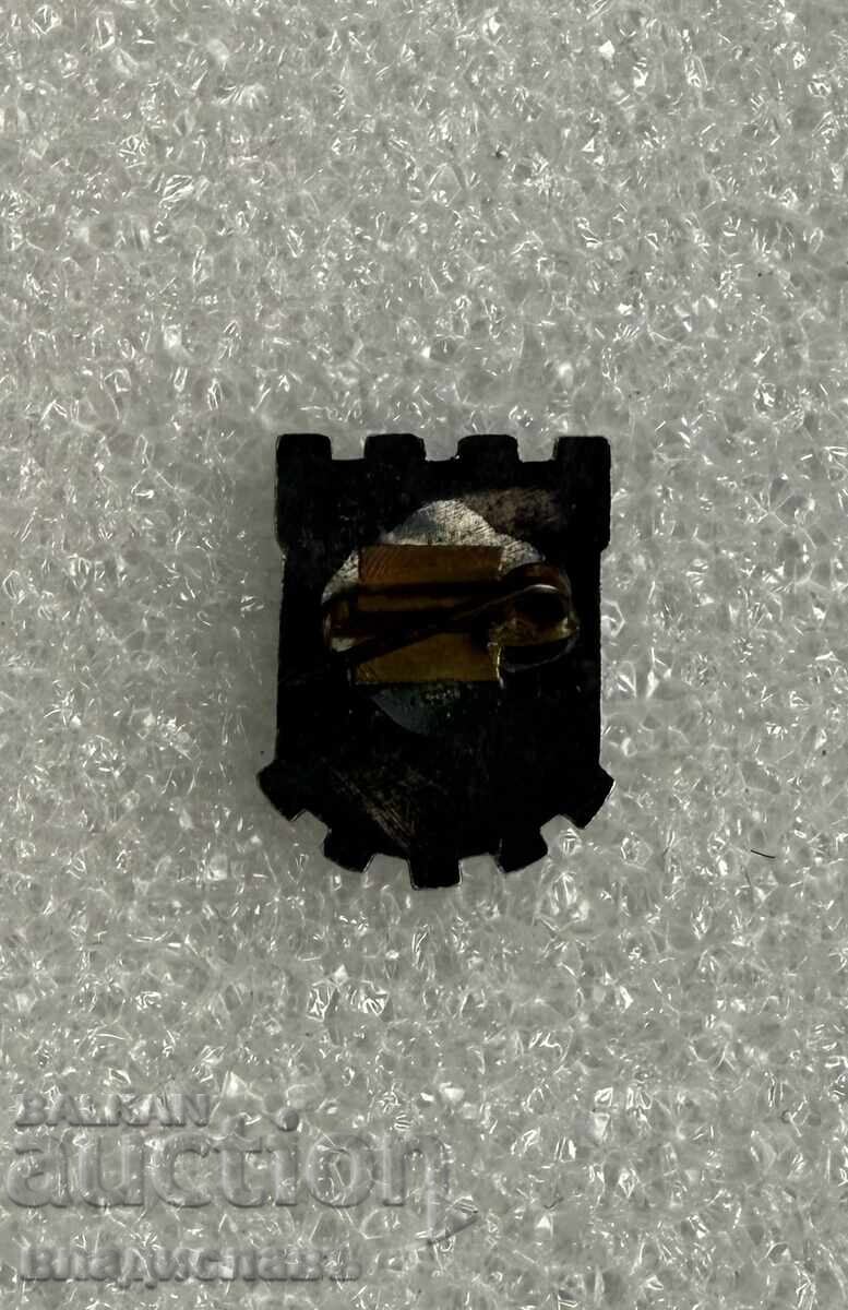 insignă stemă oraș TUTRAKAN cu preț € 7.50 | 14.67 BGN