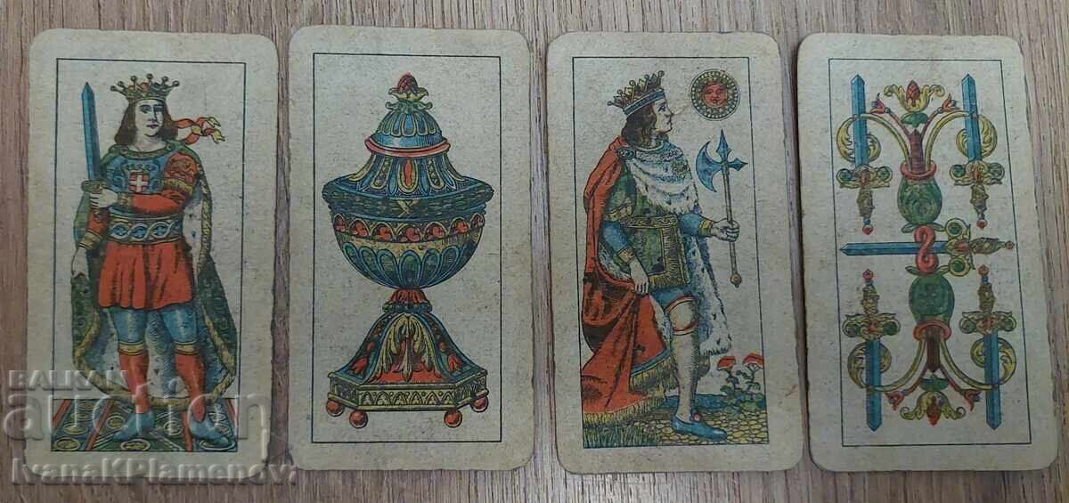 Vintage τράπουλα Ιταλίας Dal Negro για συλλέκτες 40 φύλλα - 5