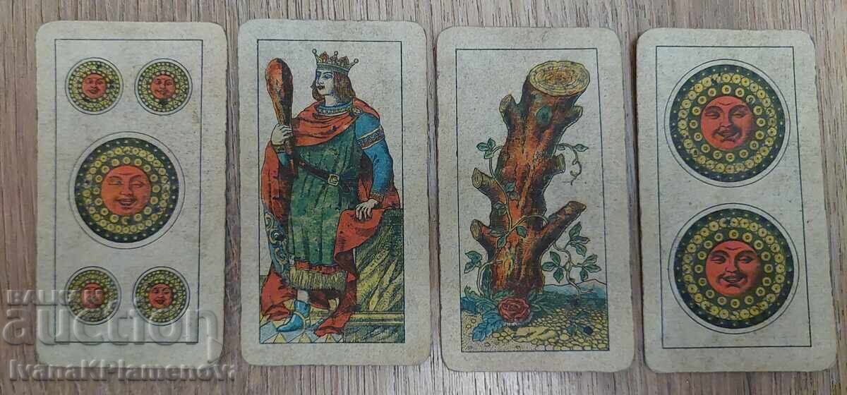 Vintage τράπουλα Ιταλίας Dal Negro για συλλέκτες 40 φύλλα - 7