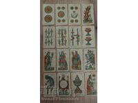 Cărți de joc vintage Italia Dal Negro pentru colecționari 40 bucăți