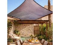 Τέντα σκίασης δίχτυ 2x3μ καφέ – προστασία UV, πυκνή σκίαση, διπλή