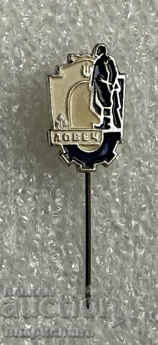 καρφίτσα έμβλημα πόλης ΛΟΒΕΤΣ