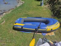 Φουσκωτή βάρκα INTEX Challenger 2 σετ – με τρόμπα και κουπιά