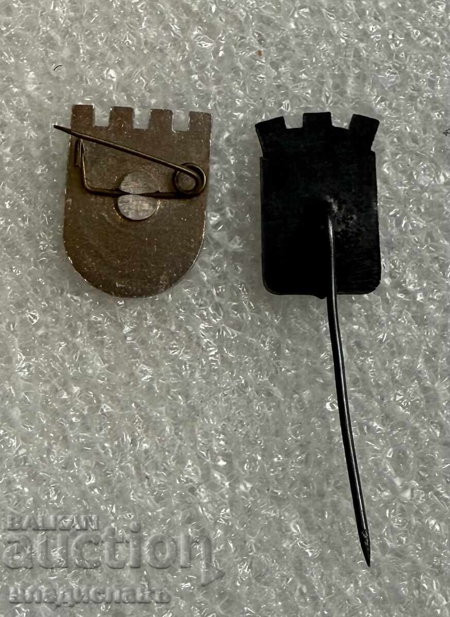 Lot of badges coat of arms city of KYUSTENDIL with price € 4.00 | 7.82 BGN