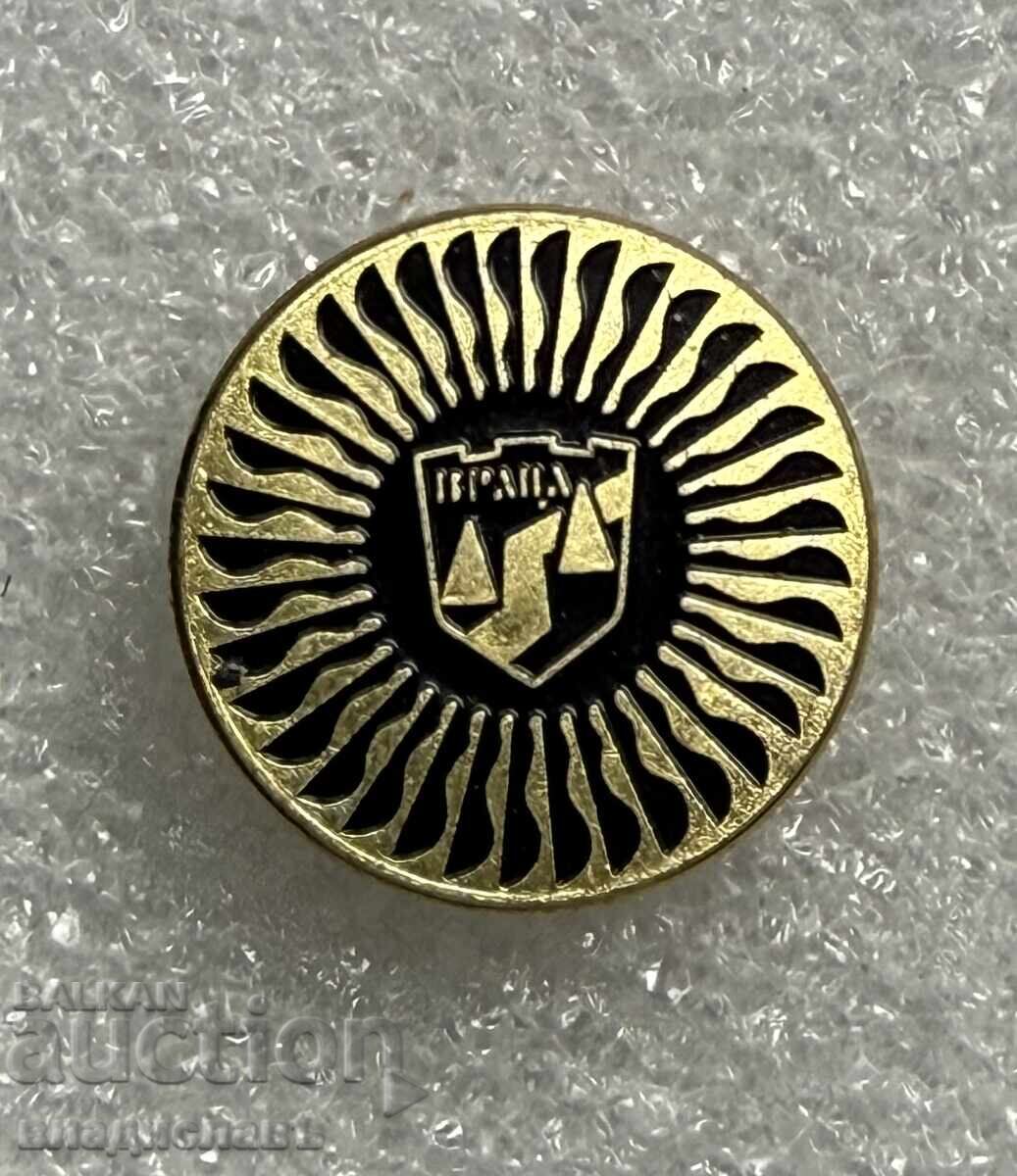 insignă stemă oraș VRATSA