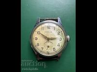 Precia швейцарски мъжки часовник. Работи.  Рядък
