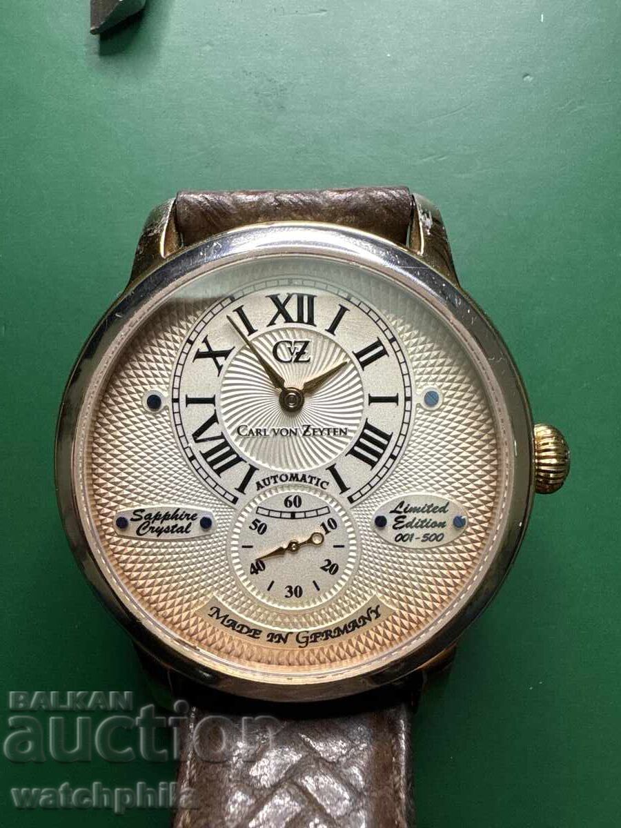 Carl Van Zeyten Automatic limited edition мъжки часовник с цена € 49.00 | 95.84 лв.