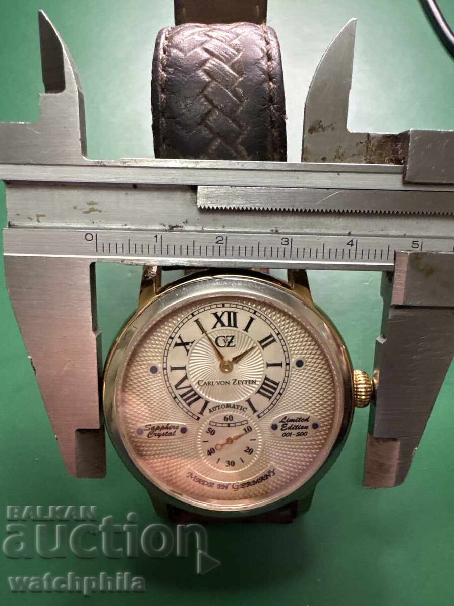 Carl Van Zeyten Automatic limited edition мъжки часовник - 7