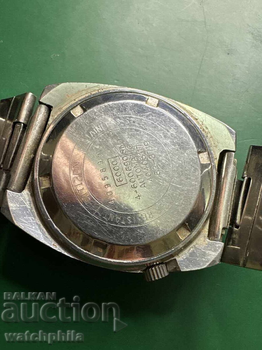 Auction  Citizen Automatic men's watch. Rare model