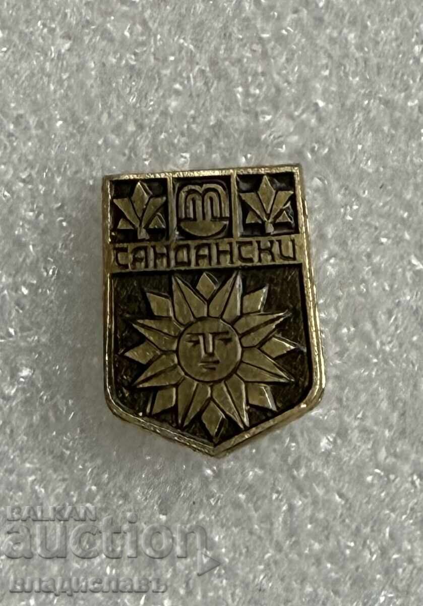 badge coat of arms city of SANDANSKI